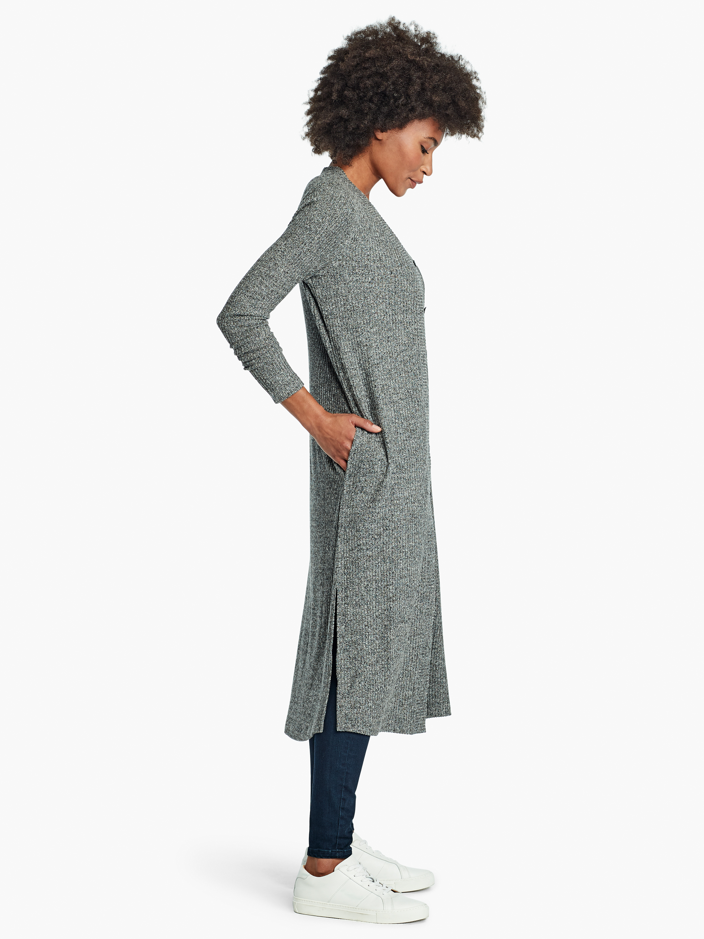 cozy ribbed duster