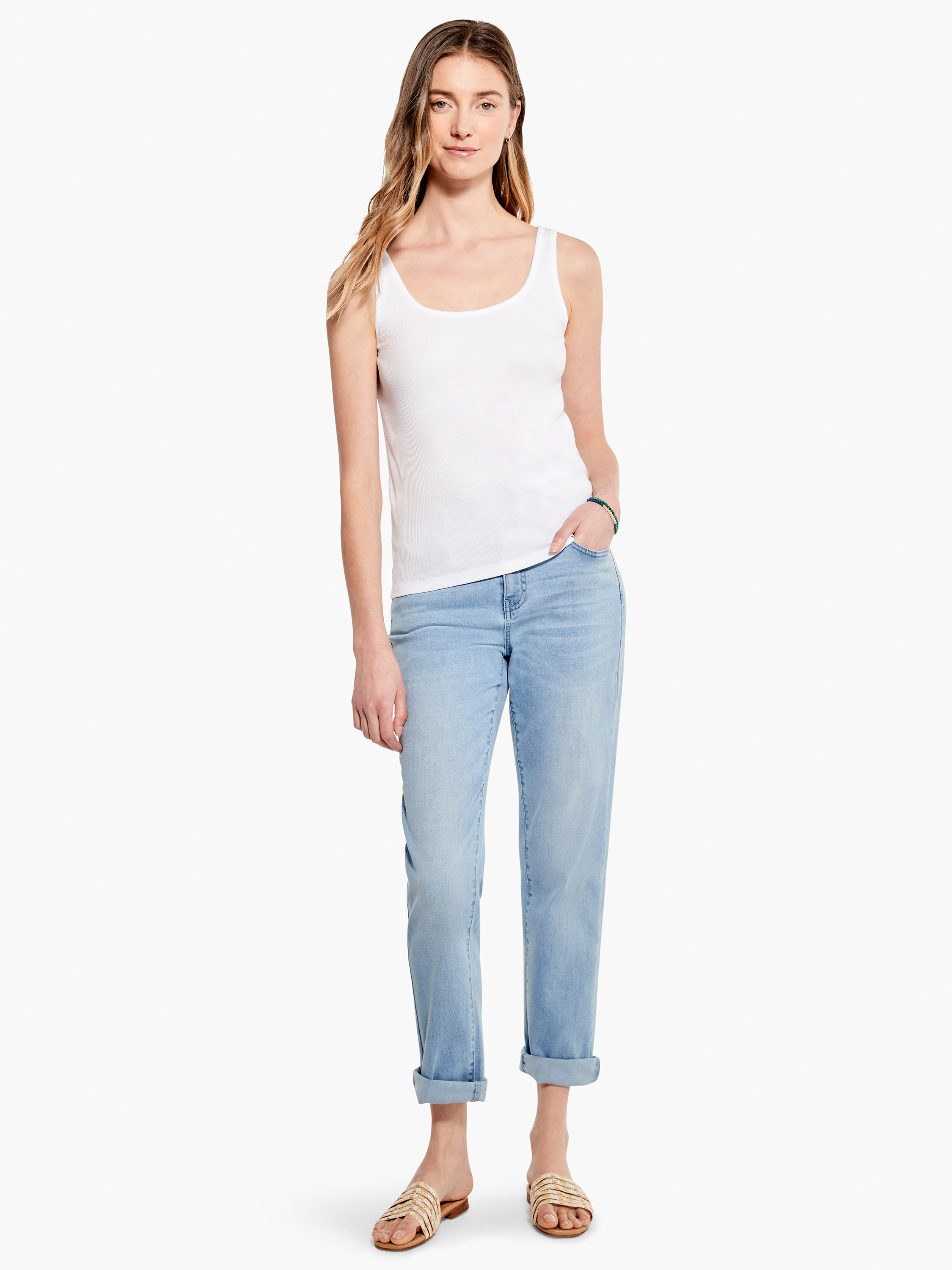 【7/20まで】Riu Heart neck rib knit tops Heart neck rib knit tops – Riu