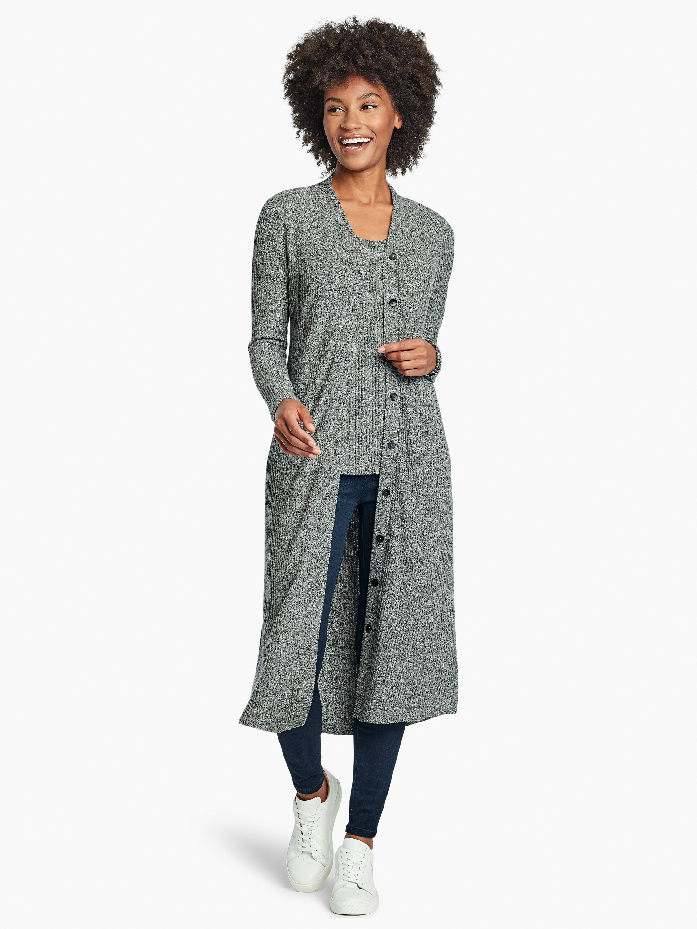 cozy ribbed duster