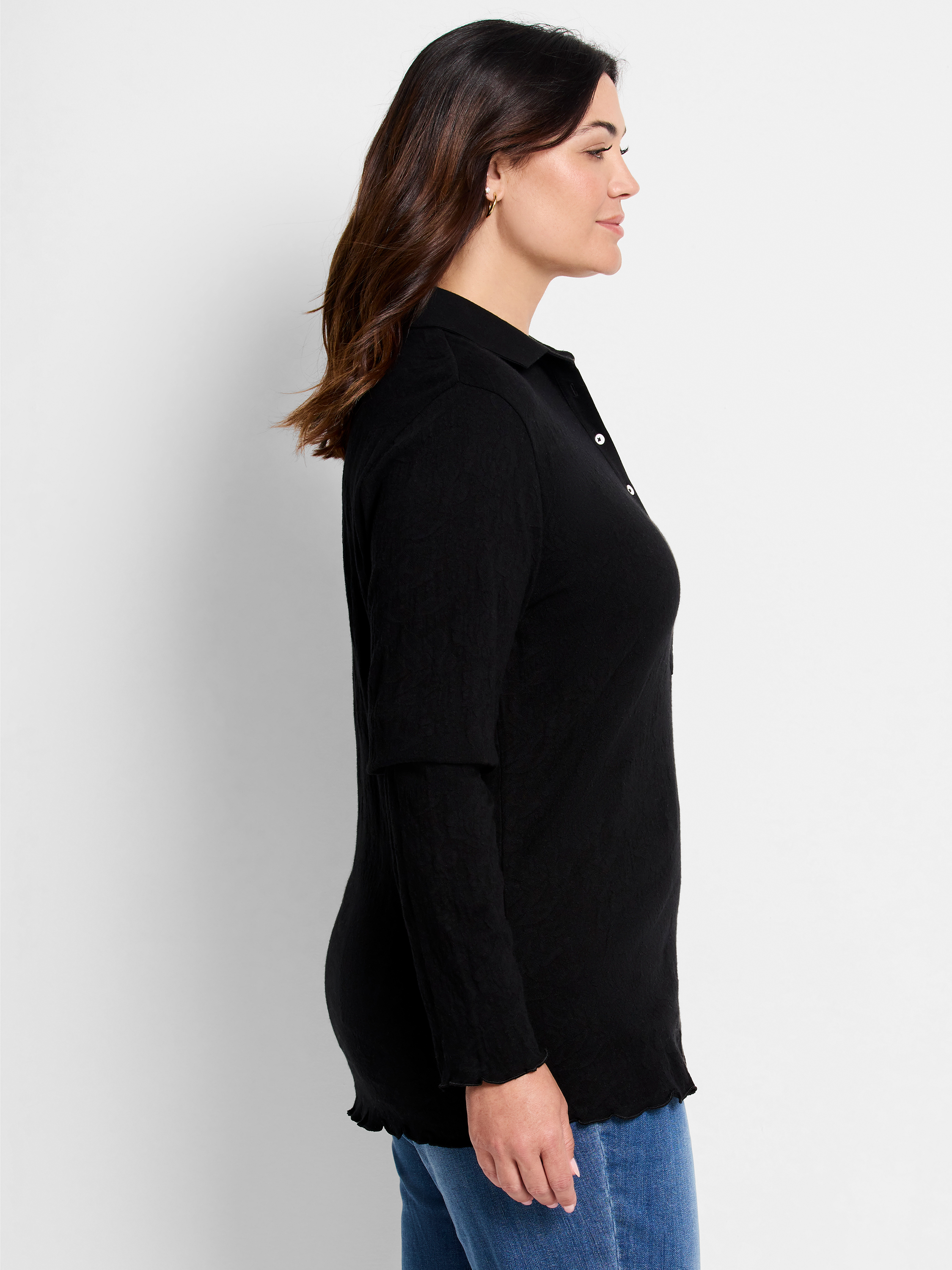 【YOURNUS】Elvie Loose Collar Knit How have y'all dealt with a loose collar? (more info in