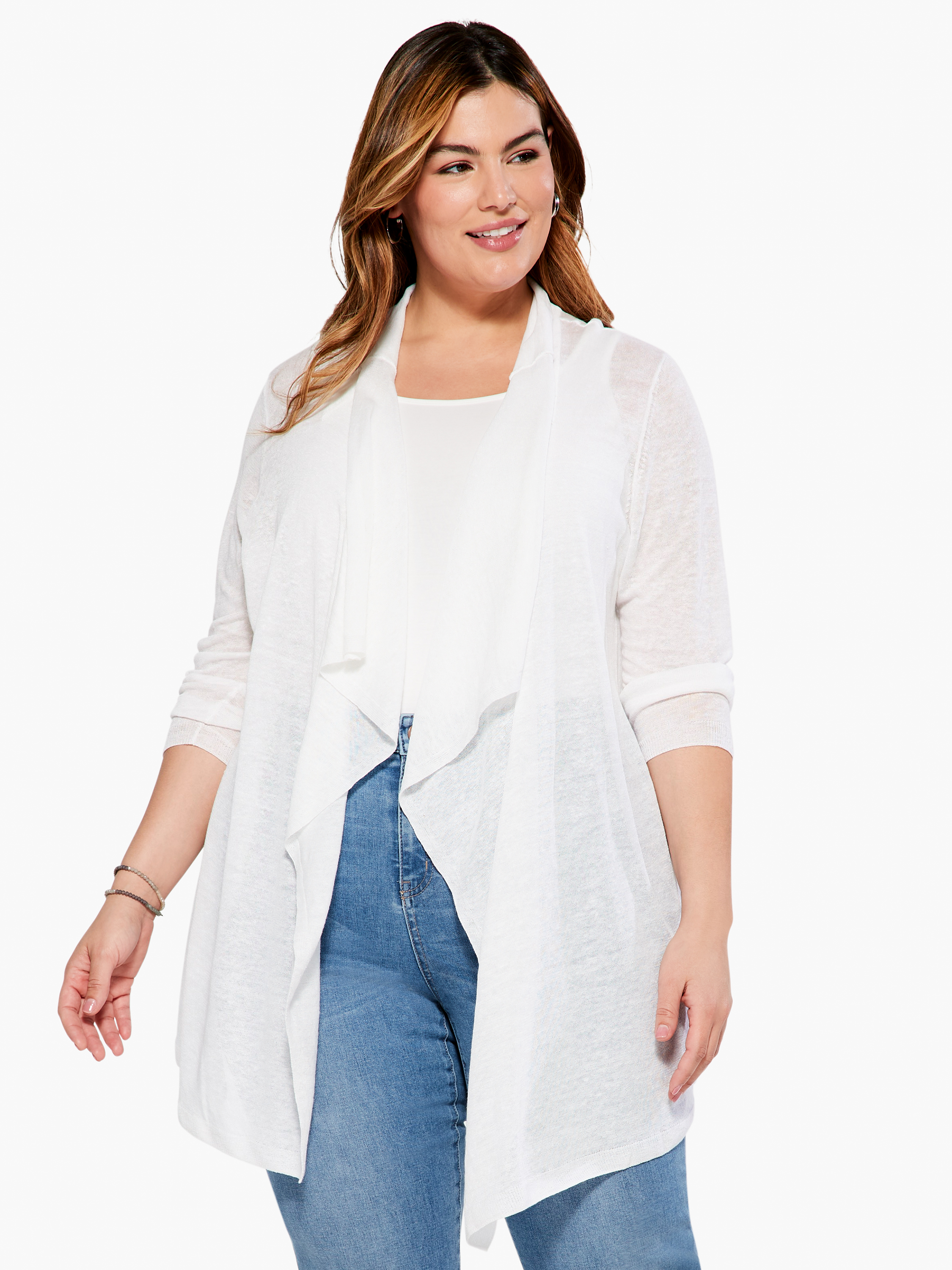 Drape Front Cardigan NIC ZOE